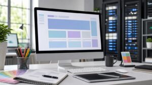 Professional hosting technology scene for Top 10 Best Drag-and-Drop Website Builder Reviews