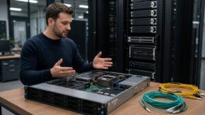 Professional hosting technology scene for What Are Bare Metal Servers? A Complete Beginner’s Guide