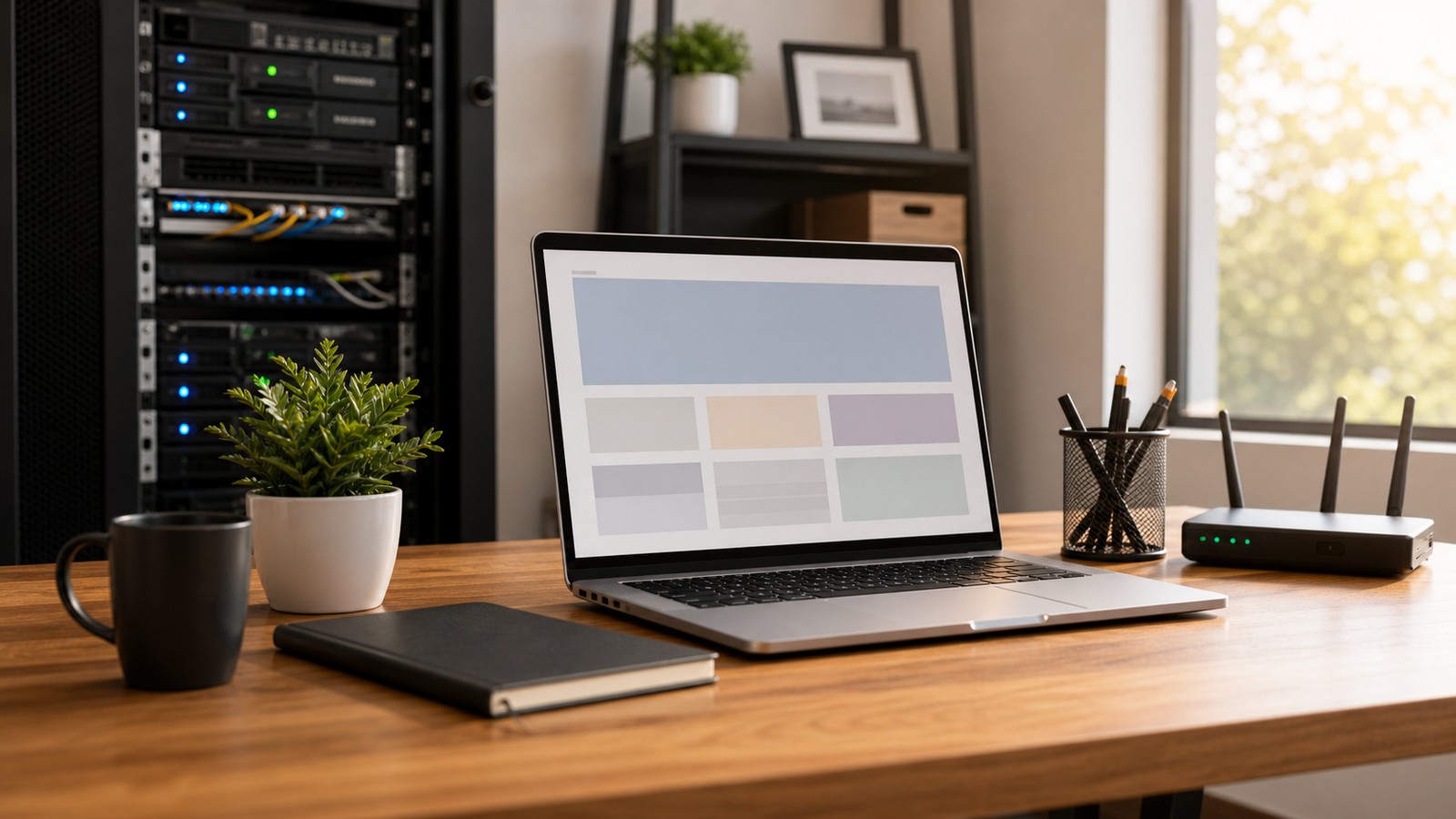 Professional hosting technology scene for Beginner’s Guide to Shared Web Hosting