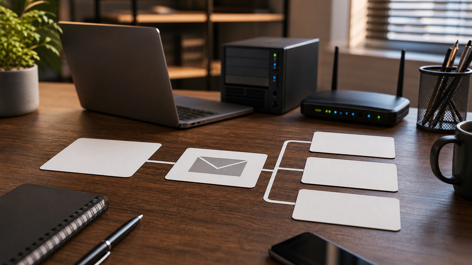 Professional hosting technology scene for Email Hosting with Custom Domain: Step-by-Step Guide