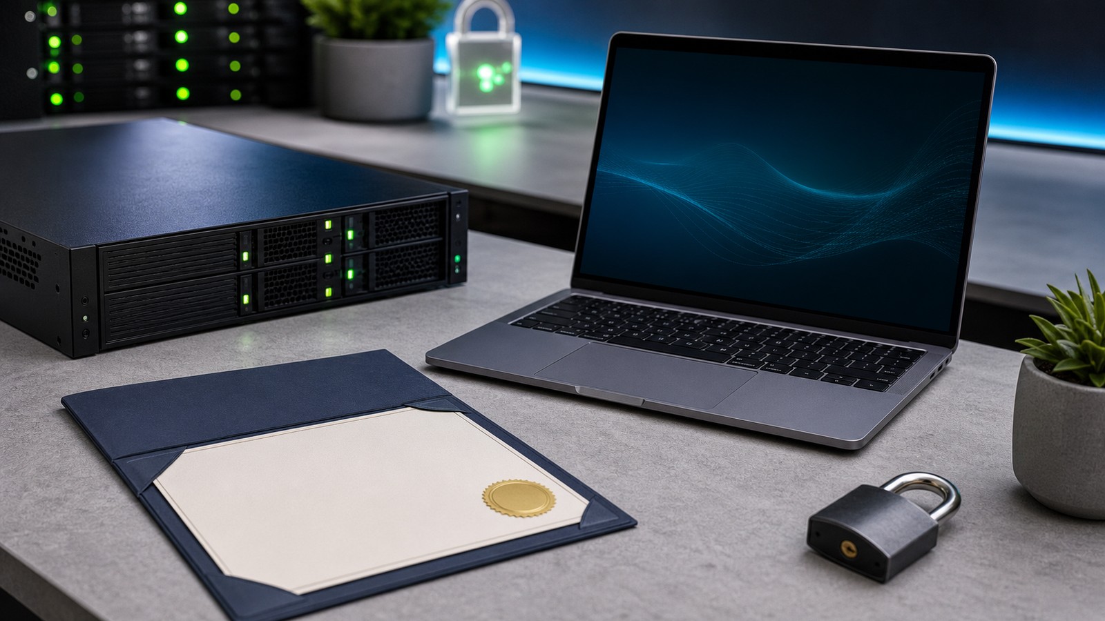 Professional hosting technology scene for How to Get a Free SSL Certificate with Let’s Encrypt