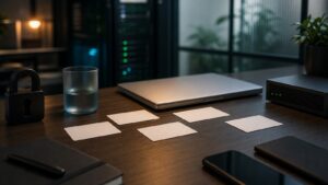 Professional hosting technology scene for Best Domain Registrars with Free WHOIS Privacy