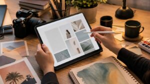 Professional hosting technology scene for Create a Portfolio in Minutes with Drag-and-Drop Tools